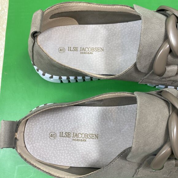 Ilse Jacobsen Tulip Slip on Shoe Loafer 0024 Beige / Tan Falcon Sz Eur 40 US 9.5 - Picture 10 of 11